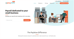 Desktop Screenshot of paywow.com